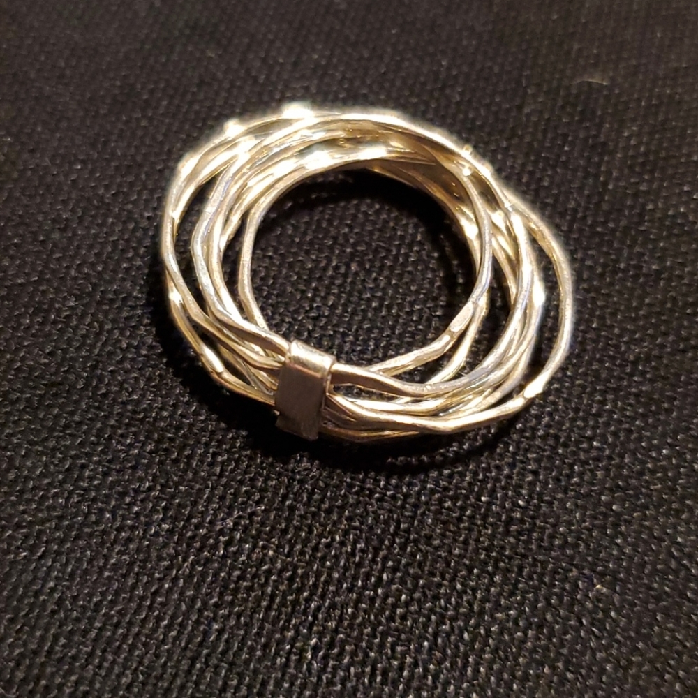 Silver Stacked Ring